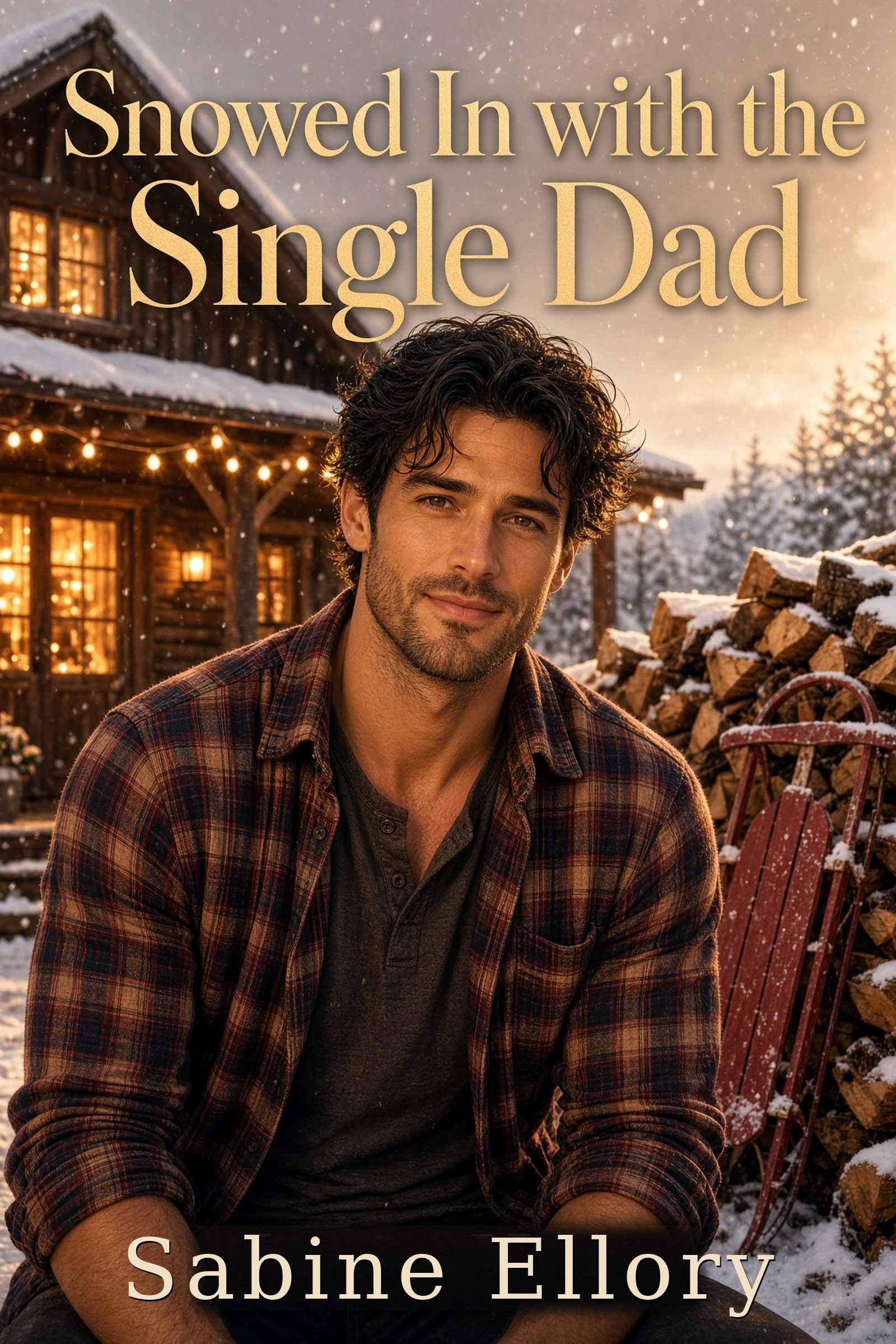 Cover of Snowed In with the Single Dad